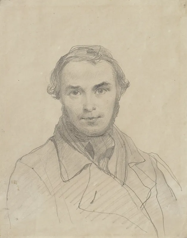 Автопортрет, олівець, 1845 рік — період «Трьох літ» · суспільне надбання